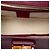 Borsa media in pelle rossa New Bamboo di Gucci Rosso Bordò - vista 4