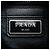 Prada Borsa a Tracolla in Tessuto Nero con Rifiniture Saffiano - vista 5