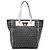 Schwarze Zucchino-Canvas-Tasche von Fendi