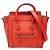Luggage Céline Celine Arancione Nano Borsa da Viaggio in Pelle