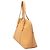 Borsa in pelle marrone Burberry Caramello - vista 2