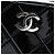 Vanity Beauty case da viaggio in vernice nera trapuntata CC di Chanel Nero - vista 6