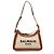 Balmain Beige Canvas B Army Logo Shoulder Bag
