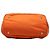 Prada Orange Soft Calf Trimmed Tessuto Handtasche - Ansicht 3