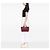 Prada Rote kleine Canapa Bijoux-Handtasche Bordeaux - Ansicht 6