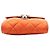 Prada Arancione Impuntu Tessuto Catena Crossbody - vista 3