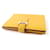 Hermès Billetera Compacta Bearn Hermes Amarillo - vista 4