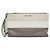 Miu Miu Damen Leder Clutch in Grau und Hellbeige