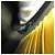 Borsa a spalla in pelle donna Fendi Calligraphy 8BT317 Giallo - vista 15