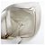 Borsa in pelle TWIST da donna di Bottega Veneta Bianco - vista 3
