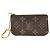 Louis Vuitton Monogram Key Pouch M62650 Brown