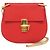 Borsa a spalla in pelle Chloé Drew 3S1031 per donna Rosso