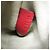 Borsa a spalla in pelle Chloé Drew 3S1031 per donna Rosso - vista 10