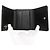Portafoglio tri-fold da donna Chanel Coco Mark in nero - vista 3