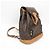 Zaino Montsouris MM Monogram Louis Vuitton per donne Marrone - vista 8