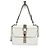 Borsa in pelle da donna Prada Electra Studs 1BD120 Bianco