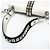 Borsa in pelle da donna Prada Electra Studs 1BD120 Bianco - vista 14