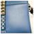 Borsa a Spalla in Pelle Prada Electra Studs Blu - vista 10