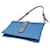 Borsa a Spalla in Pelle Prada Electra Studs Blu - vista 2