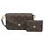 Borsa a Spalla Monogram Multi Pochette Felicie di Louis Vuitton Nero Cachi