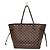 Borsa tote Neverfull MM Damier di Louis Vuitton Damier ebene