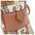 Borsa Boston Small Orb Stripe di Vivienne Westwood Marrone Verde - vista 8