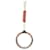 Hermès Colar Pendente Tresse Grand Kyoto Hermes Loop Marrom Branco  - vista 1