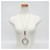 Hermès Colar Pendente Tresse Grand Kyoto Hermes Loop Marrom Branco  - vista 13