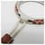 Hermès Colar Pendente Tresse Grand Kyoto Hermes Loop Marrom Branco  - vista 6