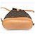 Zaino Montsouris MM M51136 Monogramma Louis Vuitton per donne Marrone - vista 5