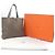Hermès Borsa Tote Double Sens 45 HERMES Blu Taupe - vista 2