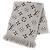 Sciarpa in misto lana e seta Logomania di Louis Vuitton con frange