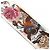 Borsa a spalla ricamata con fiori Christian Dior Nero Multicolore Beige - vista 4