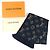 Sciarpa Logomania Shine Louis Vuitton D'oro Blu navy - vista 2