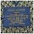Sciarpa Logomania Shine Louis Vuitton D'oro Blu navy - vista 7