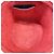 Borsa Louis Vuitton Epi Cannes in rosso castigliano - vista 4