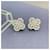 Orecchini Harry Winston Loop Large in oro bianco Argento - vista 2