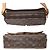 Borsa Louis Vuitton VivaCite MM Marrone - vista 5