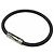 Louis Vuitton Damier Graphite Bangle Black Silvery