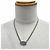 Collana a catena con placca ovale con marchio Gucci 797142 Argento - vista 2