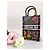 Borsa Dior "Mini Book Tote" in tela floreale Multicolore - vista 12