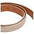 Ceinture Loro Piana en cuir crème Blanc Écru - vue 12