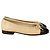Chanel Scarpe basse bicolore Nero - vista 7