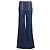 Jeans de marinero acampanados de cintura alta Ulla Johnson Ashton en denim azul
