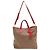 Prada 2-Wege Tote Bag aus braunem Canvas