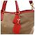 Prada 2-Wege Tote Bag aus braunem Canvas - Ansicht 12