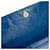 Große Belle de Jour Clutch-Tasche aus strukturiertem blauen Lackleder von Yves Saint Laurent Hellblau  - Ansicht 10
