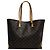 Louis Vuitton Borsa a Spalla Cabas Mezzo Monogramma Marrone