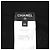 Timeless Bermuda de lã e caxemira Coco Mark da Chanel Preto Roxo - vista 3