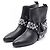 Botas de cuero Monogram de la línea Rhapsody Louis Vuitton Castaño Negro